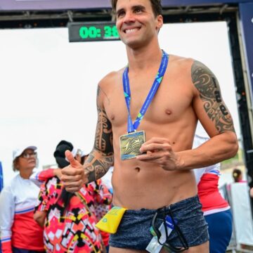 “Gratidão imensa”: Daniel Cady participa pela segunda vez da travessia Itaparica–Salvador