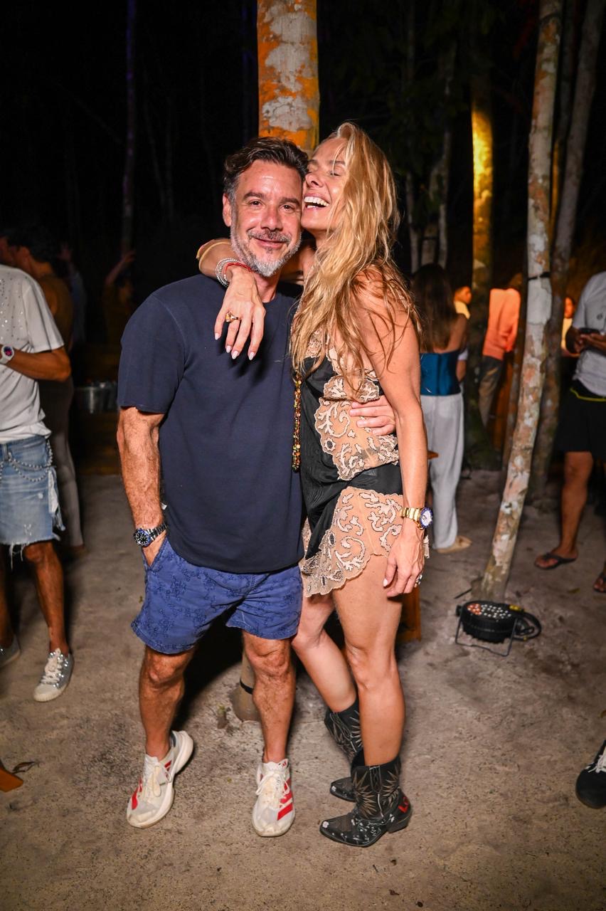 Alexandre Iodice e Adriane Galisteu