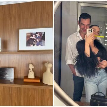 Marcus Buaiz e Isis Valverde finalizam obra de novo apartamento em São Paulo