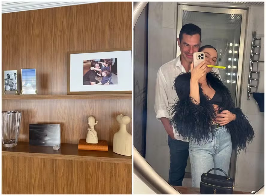 Marcus Buaiz e Isis Valverde finalizam obra de novo apartamento em São Paulo