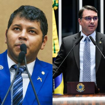 Deputado propõe Comenda Dois de Julho para Flávio Bolsonaro
