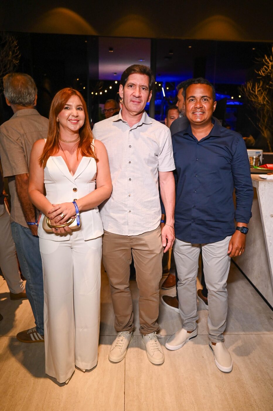 Bruna, Fábio Barreto e Murilo Amorim