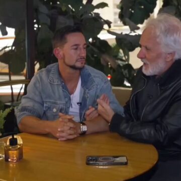 Otávio Mesquita se emociona ao revelar que descobriu paternidade do filho após teste de DNA