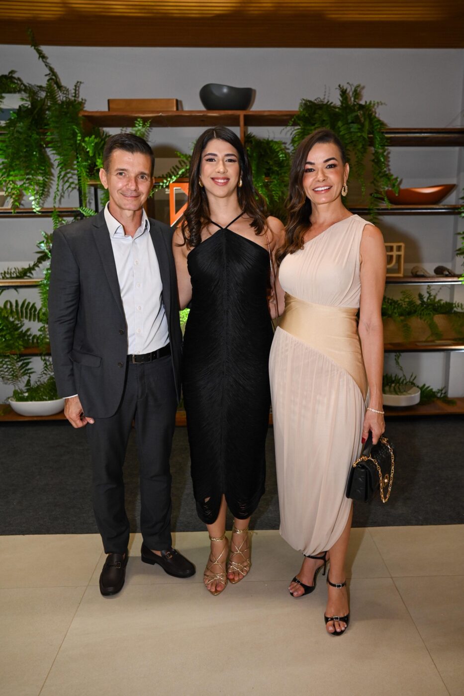 Márcio Nascimento, Maria Eduarda Nascimento e Rouse Nascimento