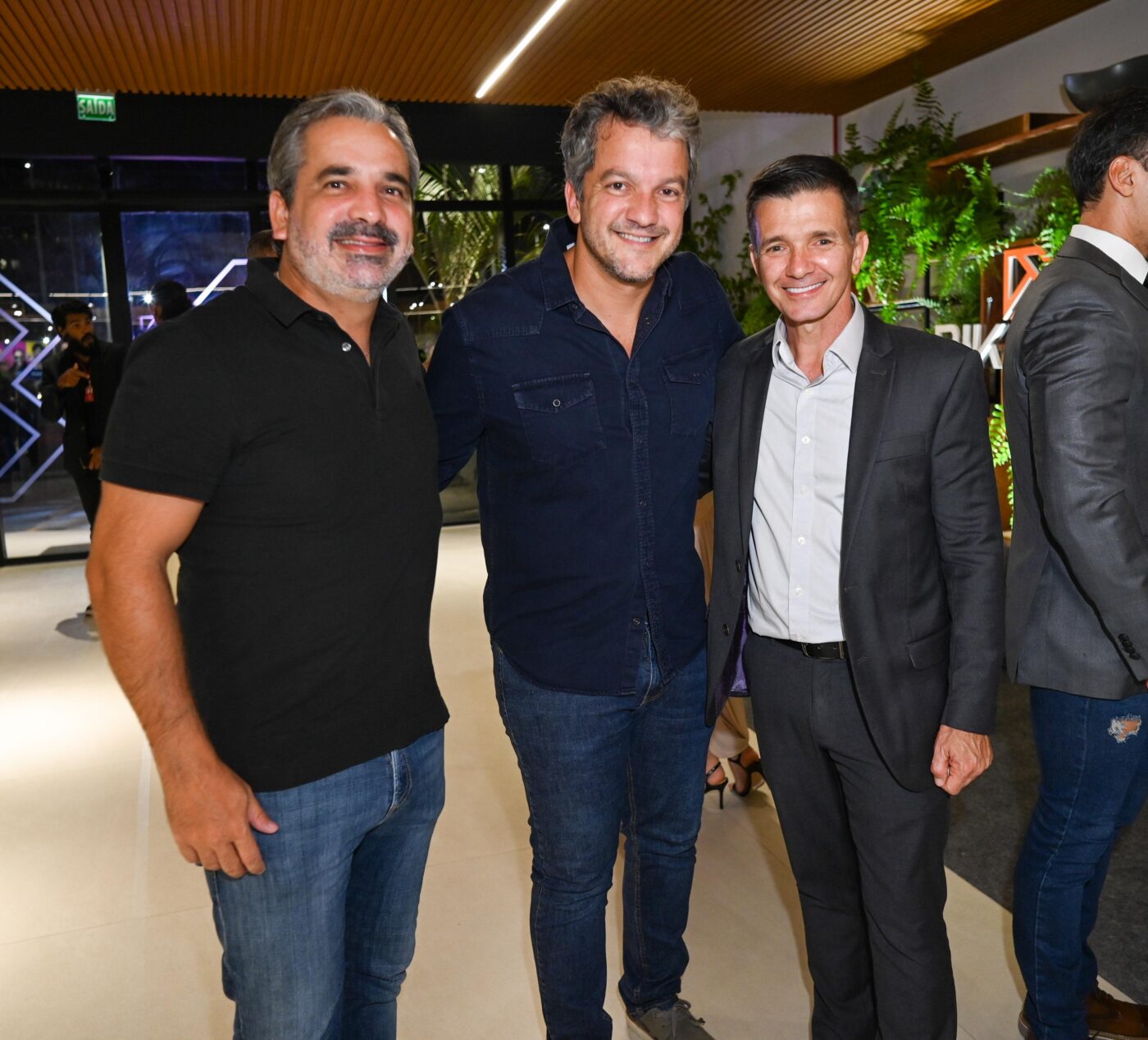 Victor Borges, Gustavo Maciel e Marcio Nascimento