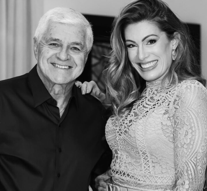 Elaine Mickely lamenta morte do pai: ‘Melhor pai que alguém poderia ter’