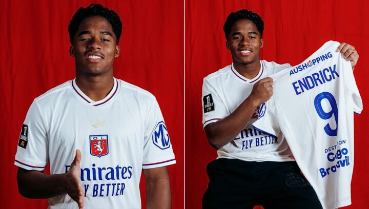 Em menos de 24 horas, vídeo de Endrick no Lyon vira post mais visto do clube no Instagram em 2025