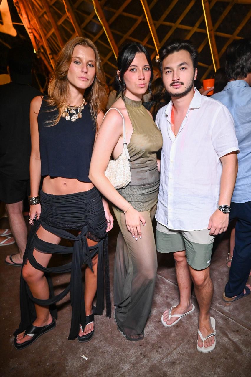 Giuliana Matz, Isabela Ortunho e Lucas Vellozo