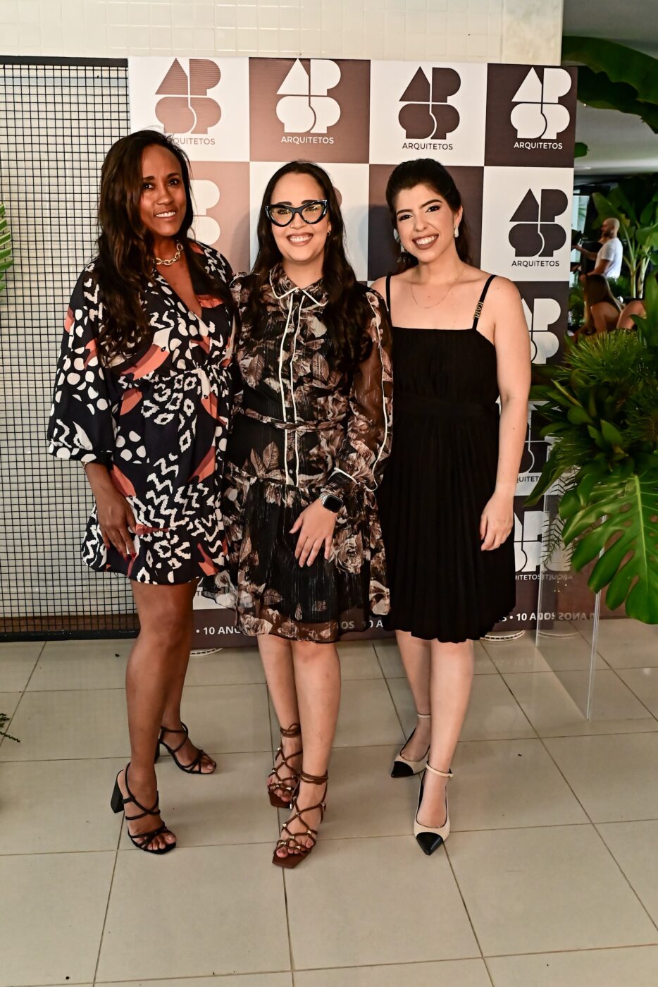 Amina Santana, Aline Sodré e Patrícia Pontes
