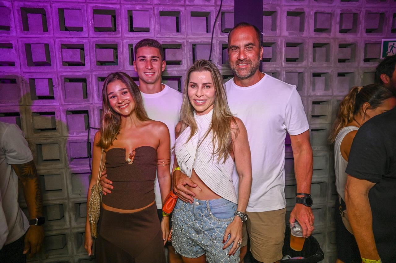 Léa Maria Amorim, Gustavo, Dani e Guto Ulm 