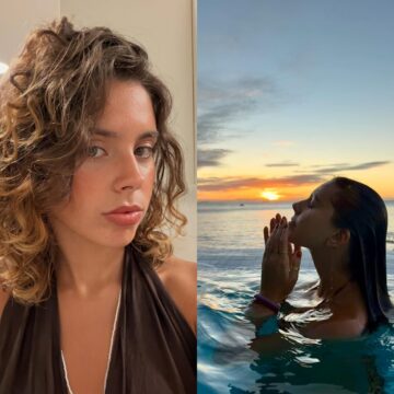 Neta de Gilberto Gil abre álbum de fotos durante férias em Salvador