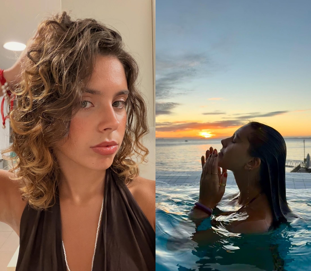 Neta de Gilberto Gil abre álbum de fotos durante férias em Salvador