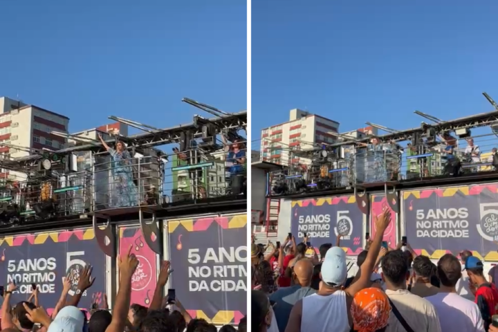 Daniela Mercury puxa trio e arrasta multidão no Farol da Barra em Salvador