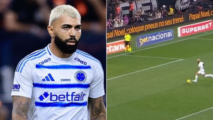 VÍDEO: Confira o pênalti perdido por Gabigol que revoltou a torcida do Cruzeiro