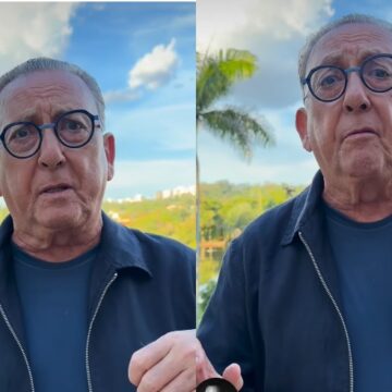 Após receber alta, Galvão Bueno explica motivo de internação: ‘Mania de trabalhar’