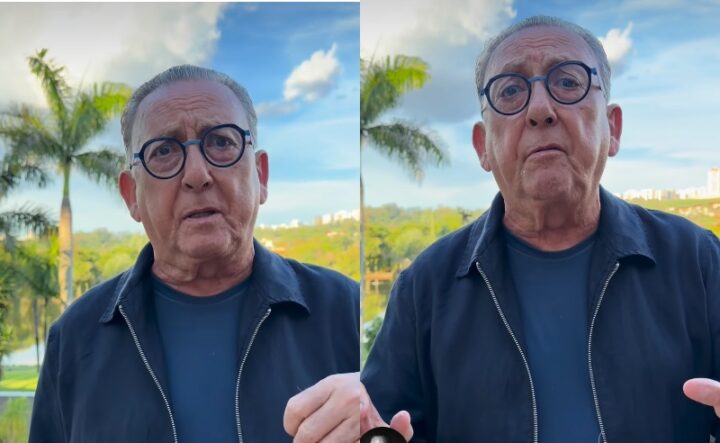 Após receber alta, Galvão Bueno explica motivo de internação: ‘Mania de trabalhar’