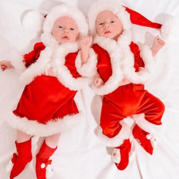 Paulinha Leitte celebra os dois meses dos gêmeos: ‘Não lembro da vida sem vocês’