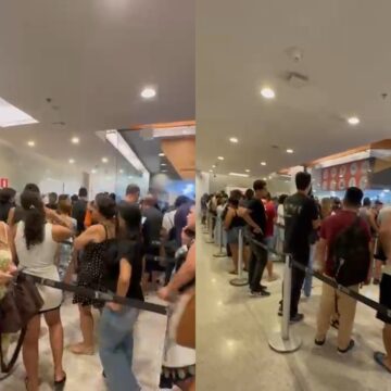 Tem demanda! Fãs fazem longas filas para comprar ingressos de Guns N’ Roses em Salvador