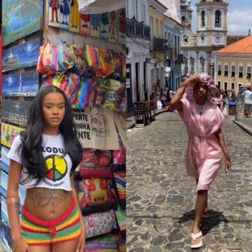 Influenciadora monta produção direto do Pelourinho e resultado viraliza; assista