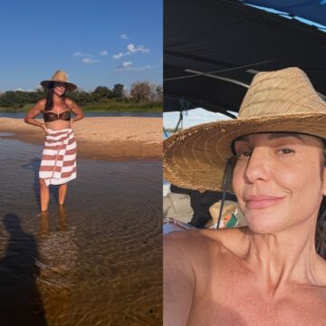 Em clima de férias, Ivete Sangalo curte dias de sol no Vale do São Francisco; veja fotos