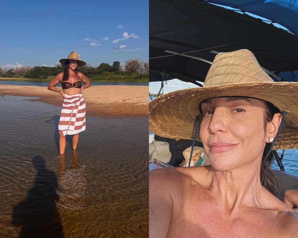 Em clima de férias, Ivete Sangalo curte dias de sol no Vale do São Francisco; veja fotos