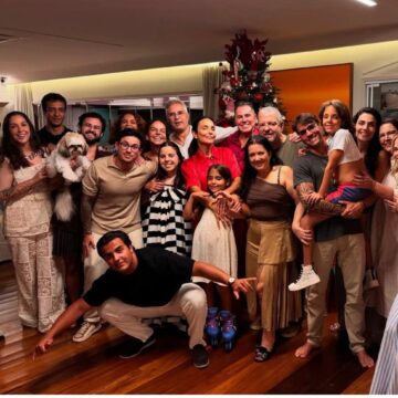 Ivete Sangalo reúne família para celebrar o Natal em Salvador: “Muito amor e paz pra todos nós”