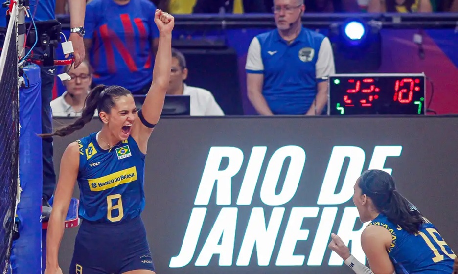 Brasileira é eleita a 5ª melhor jogadora do vôlei mundial