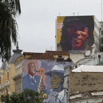Milton Nascimento ganha mural de 300 m² na Lapa, no Rio de Janeiro
