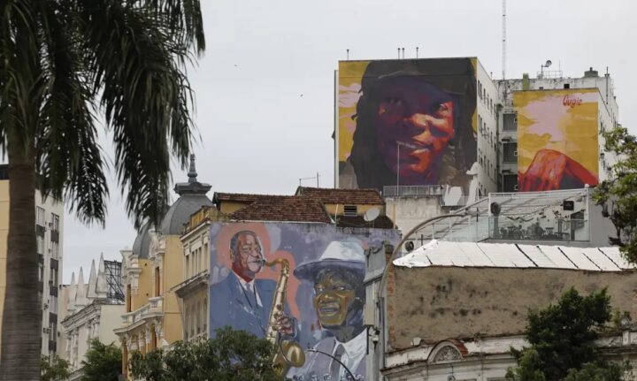 Milton Nascimento ganha mural de 300 m² na Lapa, no Rio de Janeiro