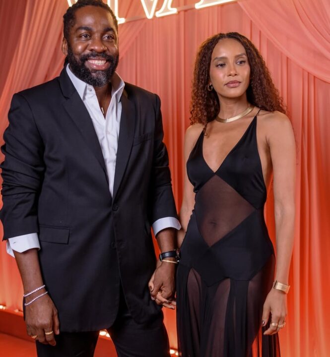 Lázaro Ramos abre álbum com Taís Araújo e elegância chama atenção: ‘Posturados e chiques’