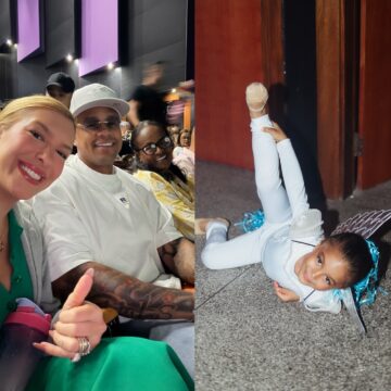 Lore Improta e Léo Santana se emocionam em apresentação de Liz: ‘Nos enche de orgulho’