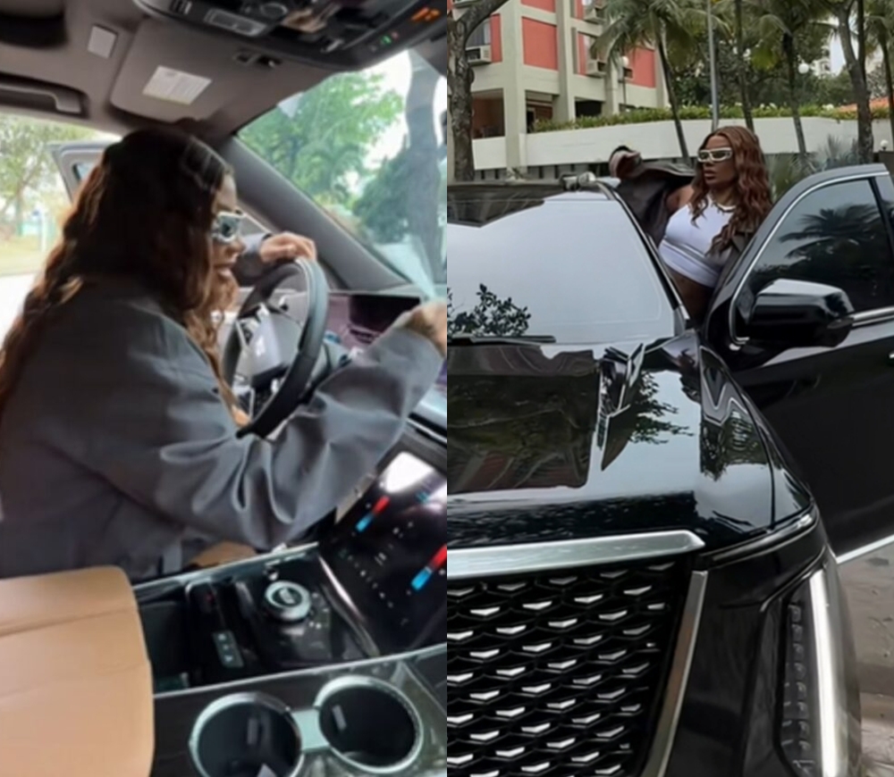 Ludmilla exibe novo carro avaliado em R$ 2,5 milhões: “Me mimei”