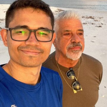 Lulu Santos se emociona ao falar de seu casamento com baiano: ‘Meu encontro com ele redefine a minha vida’