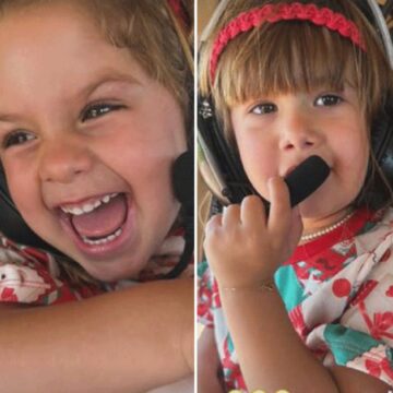 Virginia Fonseca mostra os filhos chegando de helicóptero na Bahia, onde passa férias com Vini Jr.