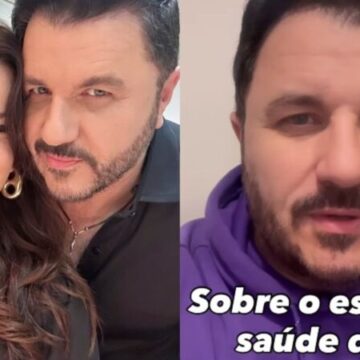 Esposa de Mauricio Manieri passa por cirurgia após sofrer AVC; artista atualiza estado de saúde