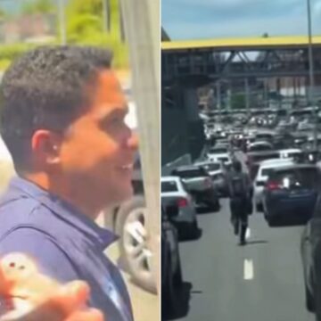 Médico que viralizou ao abrir caminho para ambulância em Salvador se pronuncia: “Tempo é fundamental”