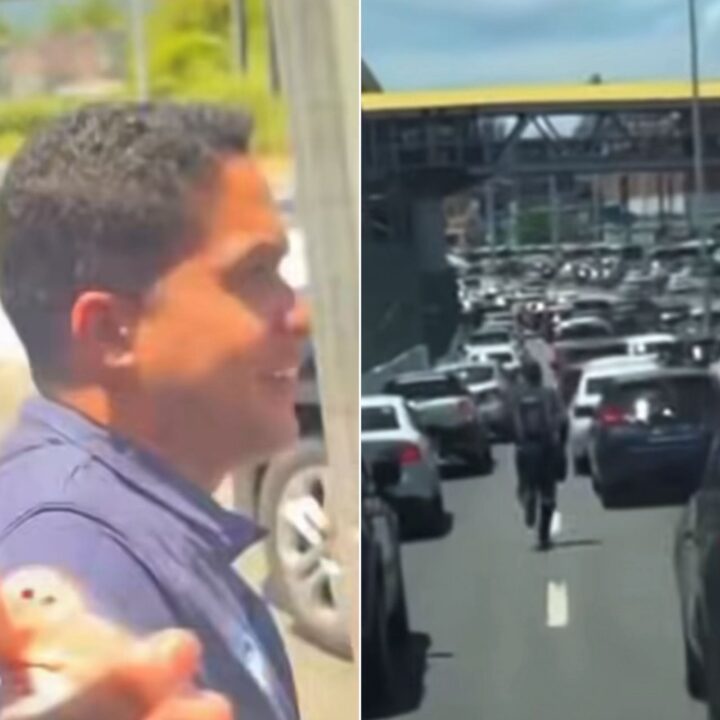 Médico que viralizou ao abrir caminho para ambulância em Salvador se pronuncia: “Tempo é fundamental”