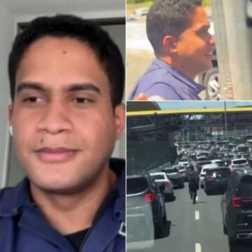 Médico que viralizou ao abrir caminho para ambulância em Salvador se pronuncia: “Tempo é fundamental”