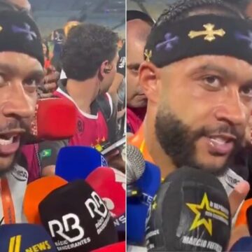 VÍDEO: Memphis Depay detona dirigentes do Corinthians após título da Copa do Brasil
