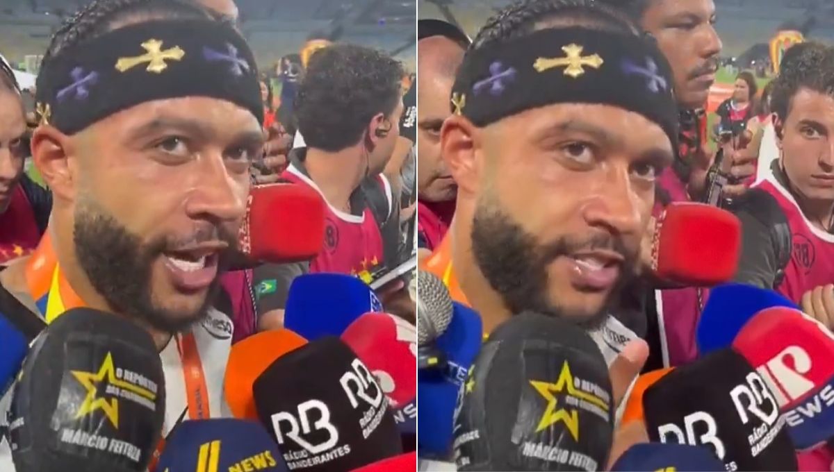 VÍDEO: Memphis Depay detona dirigentes do Corinthians após título da Copa do Brasil