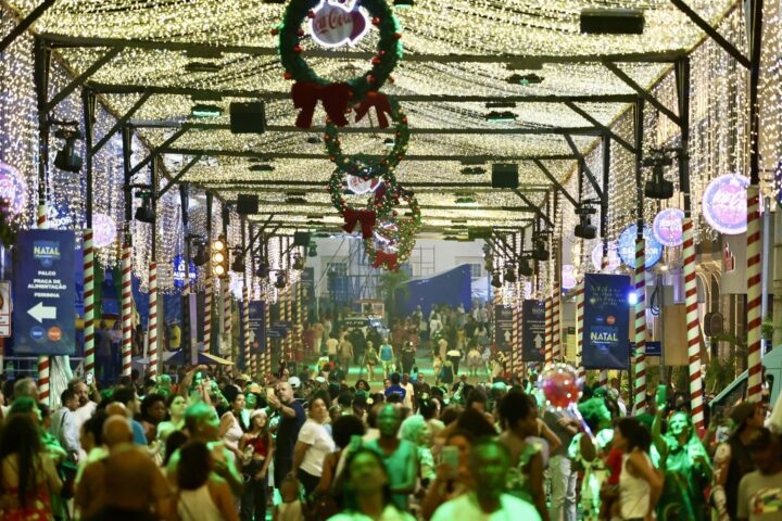 Natal Salvador já recebeu quase 500 mil visitantes; expectativa é de público ainda maior