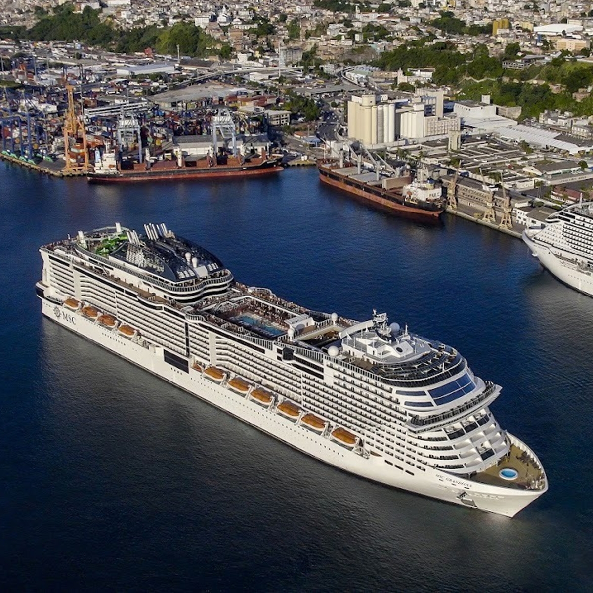 Porto de Salvador recebe primeiro cruzeiro de dezembro nesta terça-feira (2)