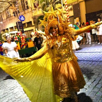 Parada Natalina retoma apresentações neste final de semana no Centro Histórico