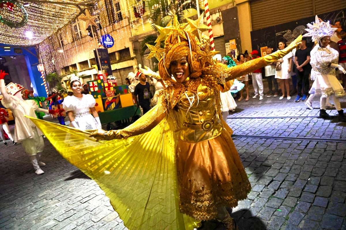 Parada Natalina retoma apresentações neste final de semana no Centro Histórico