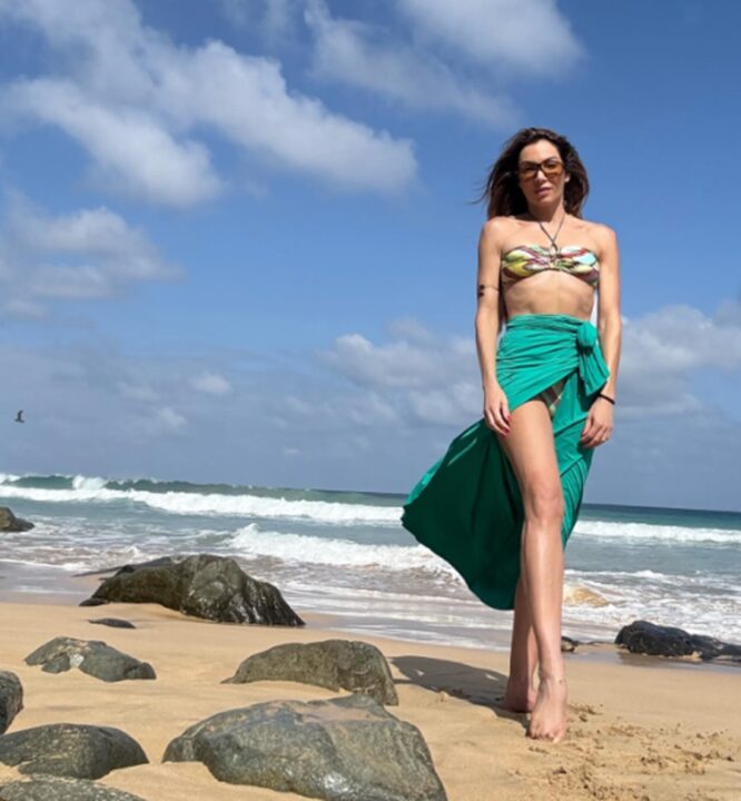 De férias, Patrícia Poeta viaja para Fernando de Noronha