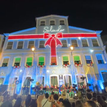 Pelourinho recebe projeto Sacadas Musicais dentro da programação do Natal Luz Salvador