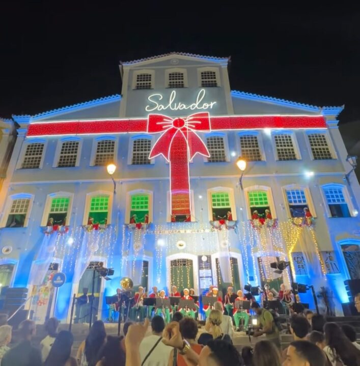 Pelourinho recebe projeto Sacadas Musicais dentro da programação do Natal Luz Salvador