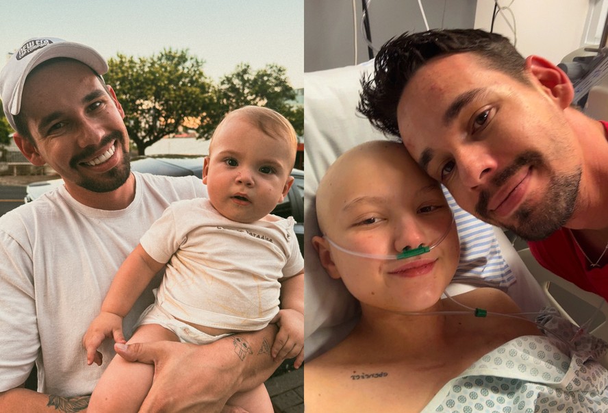 Marido de Isabel Veloso emociona ao mostrar foto com o filho e fazer declaração para a influenciadora