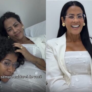 Sheuba revela que a mãe está com câncer e pede orações: ‘Ficha ainda não caiu’