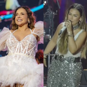 Simone Mendes viraliza ao cantar hit de Daniela Mercury no Virada Salvador; assista
